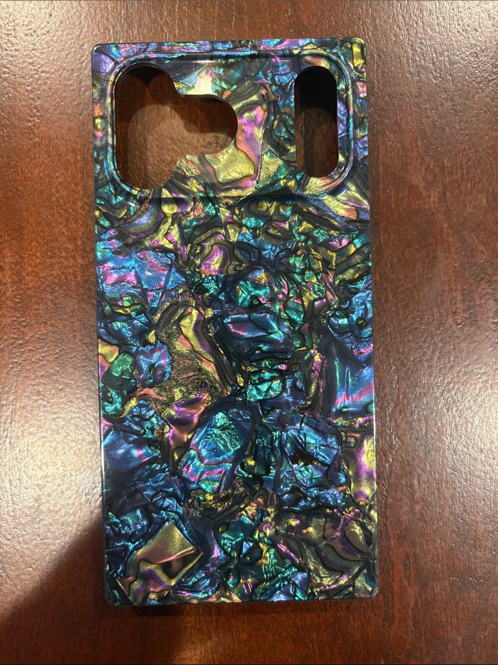 Flaunt Multi-Color Marble Effect IPhone 17 Case NWOT